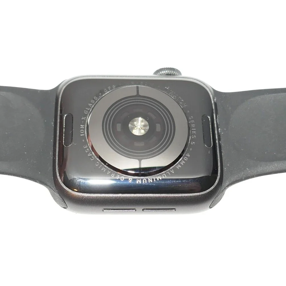 Apple Watch Series 5 Space Gray 40mm Aluminum Case and Black Sport Band